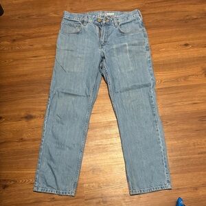 Carhartt Men's Light Blue Straight Jeans